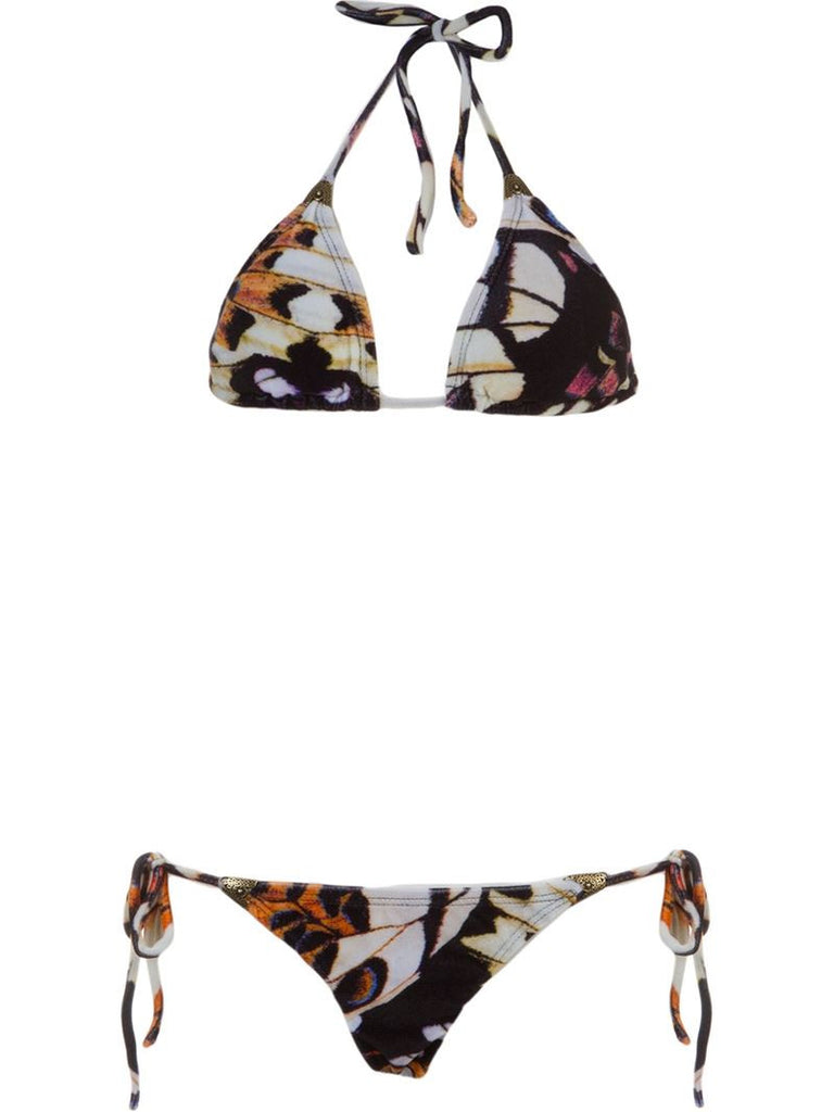 BLUE MAN butterfly wing print bikini