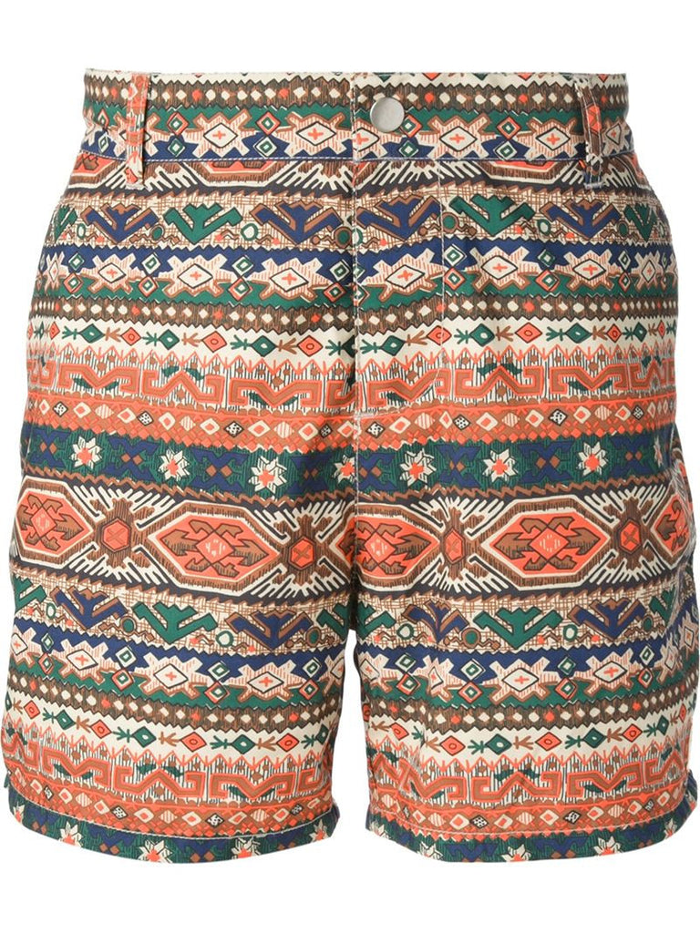 OBEY 'Barbados Street' swim trunks